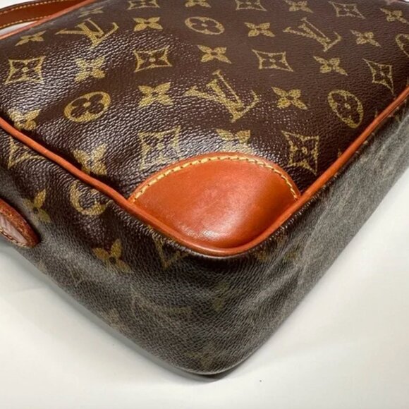 Vintage Louis Vuitton Trocadero 30 Shoulder Bag Monogram Leather Brown - Picture 7 of 16